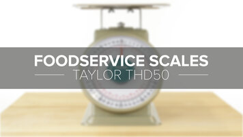 Taylor THD50 Heavy Duty Portion and Receiving Scale