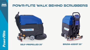 Training Walk Behind 20 Scrubbers Overview