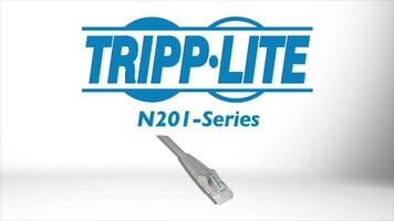 Tripp Lite N201 Series Cat6 Gigabit Patch Cable