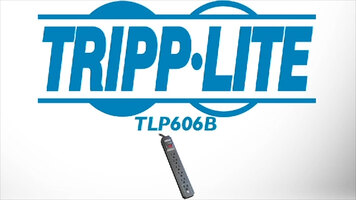 Tripp Lite TLP606B 6-Outlet 8 ft Surge Protector