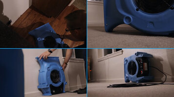 Velo and Velo Pro Air Movers for Drying Floors, Walls, and More