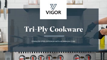 Vigor Tri-Ply Cookware