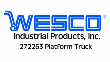 Wesco Industrial Products 272263 Telefolding Platform Truck