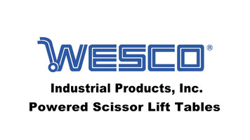 Wesco Powered Scissor Lift Tables