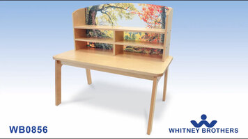 Whitney Brothers WB0856 Nature View Writing Center Assembly