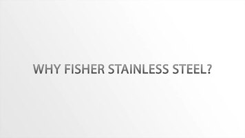 Why Fisher Stainless Steel?