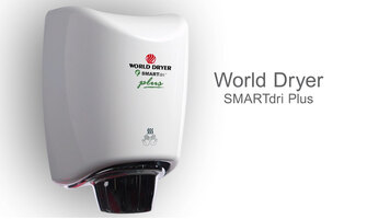 World Dryer SMARTdri Plus Hand Dryer World Dryer SMARTdri Plus Hand Dryer
