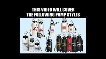 Troubleshooting the Chapin XP Pump