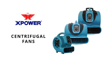 XPOWER Centrifugal Fans / Air Movers Overview