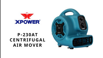 XPOWER P-230AT Mini Air Mover Promotional Video