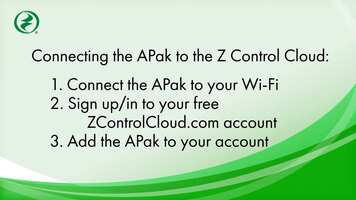 Zoeller APak High Water Alarm - Connecting to the Cloud