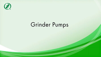 Grinder Pumps Defined