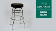Assembling your Lancaster Table & Seating barstool is easy! Watch this video to learn how. 
