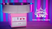 110V Carnival King CCM28 Cotton Candy Machine with 28 Stainless Steel Bowl
