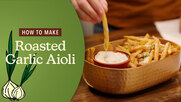 How to Make Roasted Garlic Aioli