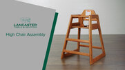 Assembling your Lancaster Table & Seating high chair is quick and easy! Follow along with this video and in just a few simple steps your chair will be ready to use.
