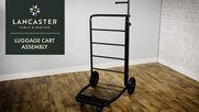 Watch this video to learn how to assemble your Lancaster Table & Seating luggage cart!