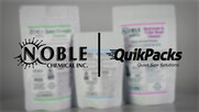 Noble Chemical Water Soluble QuikPacks for Quart Size Solutions