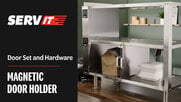 Servit Heated Take-Out Station Magnetic Door Installation 