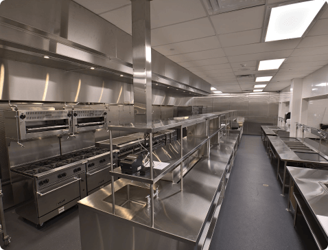 commercial kitchen