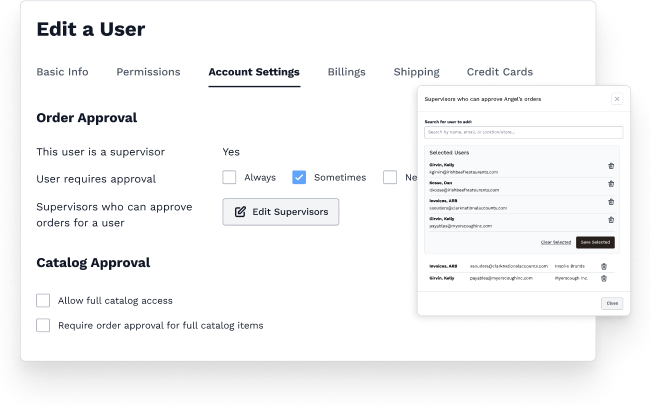 Edit a user dashbaord view