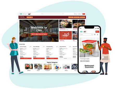 Desktop and mobile view