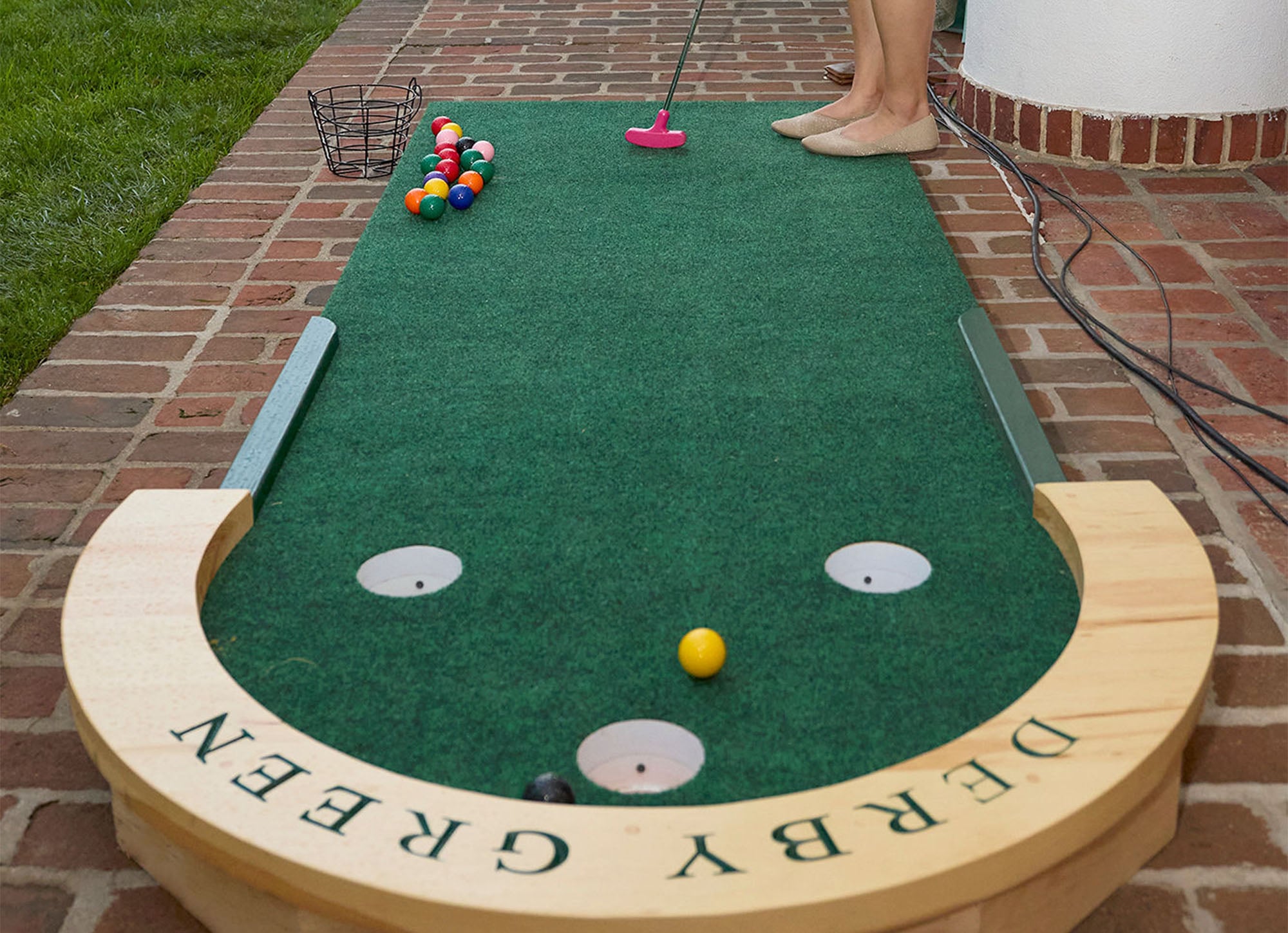 Derby Day putting green