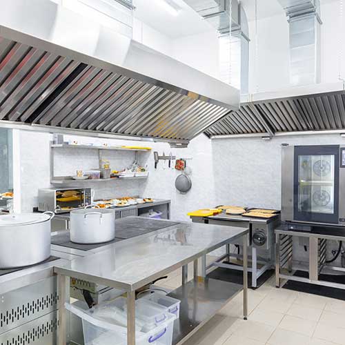 professional kitchen layout
