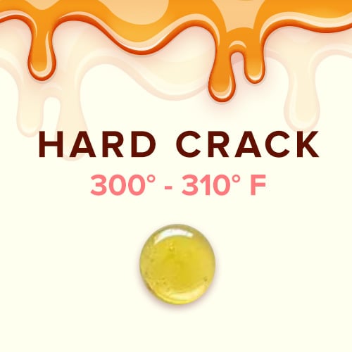 Illustration of Candy Hard Crack Stage