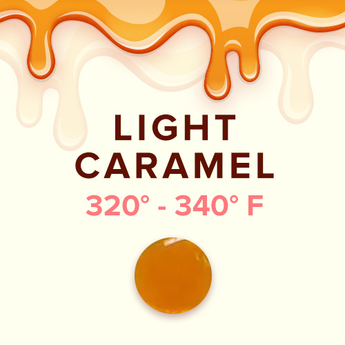 Illustration of Light Caramel Candy Stage