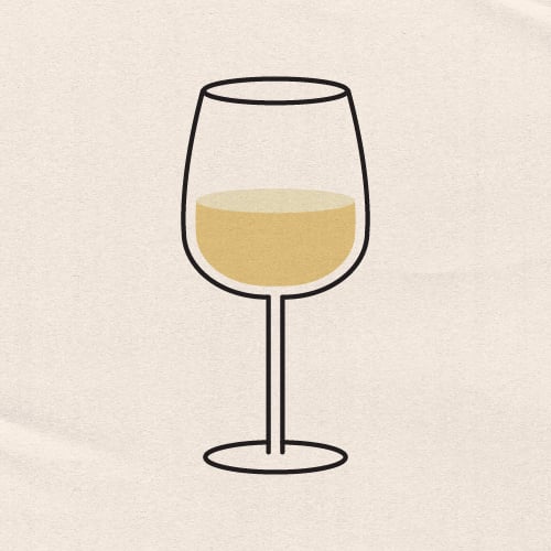 illustration of a glass of Riesling