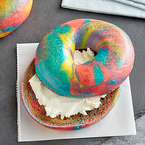 Rainbow Bagel