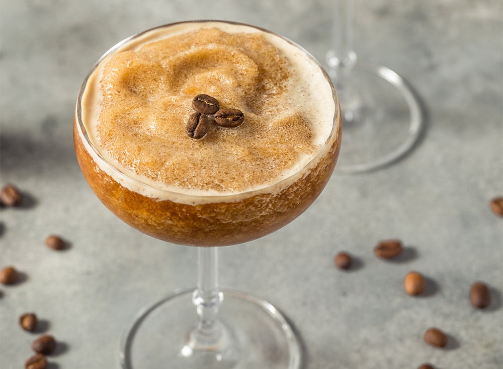 Frozen Peppermint Espresso Martini