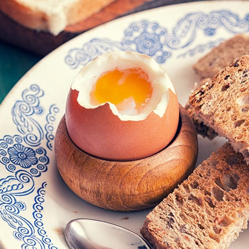 Soft Boiled Egg with toast points