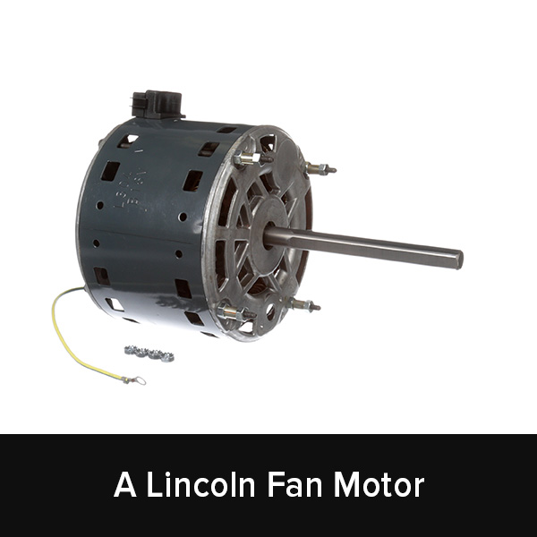 A Lincoln impinger oven fan motor