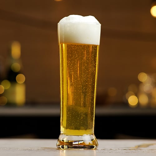 glass of pilsner