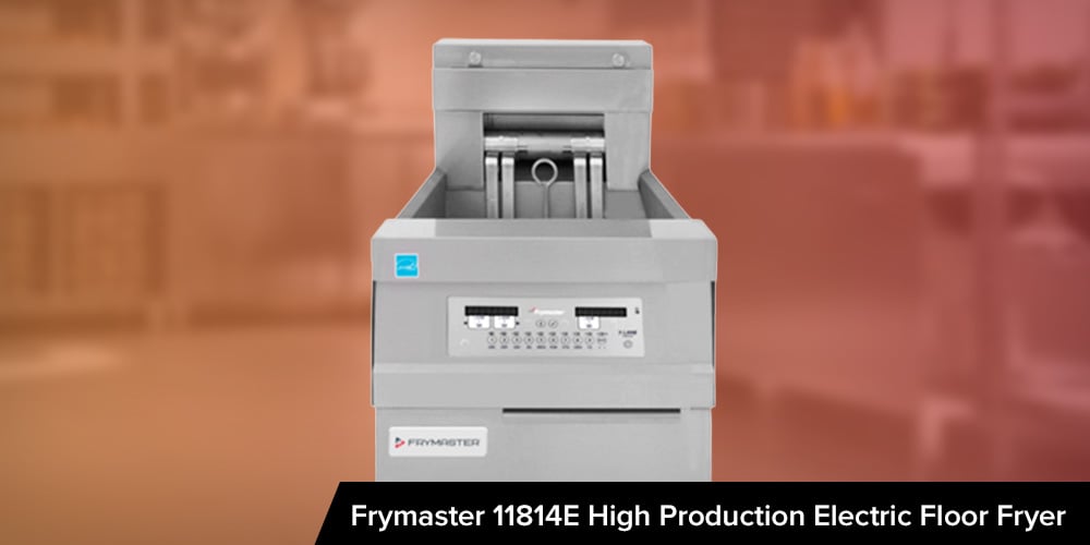 Best Electric Deep Fryer: Frymaster 11814E High Production Electric Floor Fryer