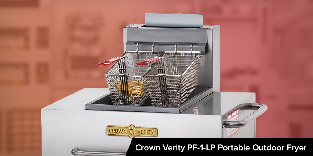 Best Outdoor Deep Fryer: Crown Verity PF-1-LP Portable Outdoor Fryer