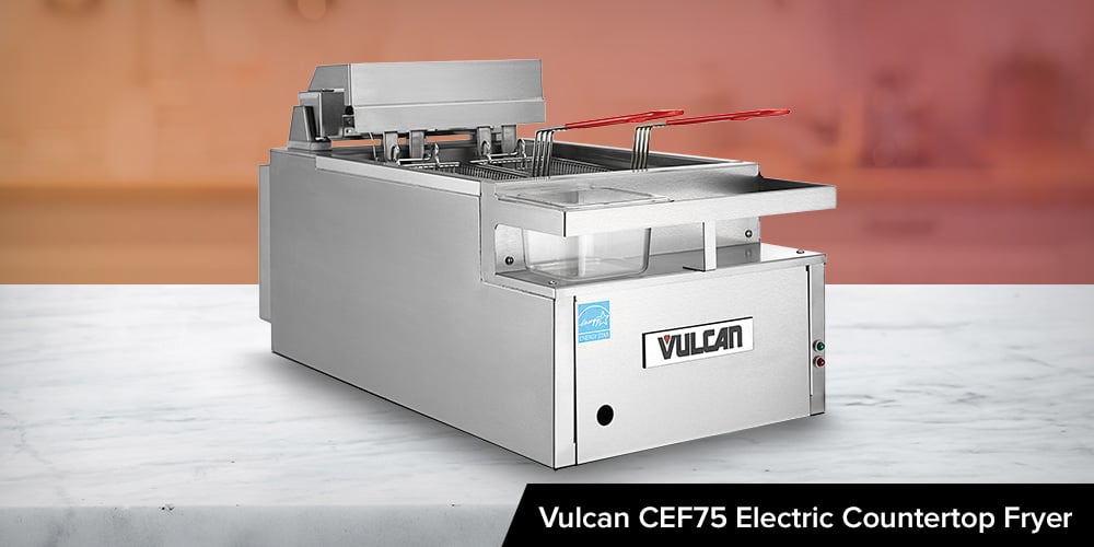 Best Compact Deep Fryer: Vulcan CEF75 Electric Countertop Fryer