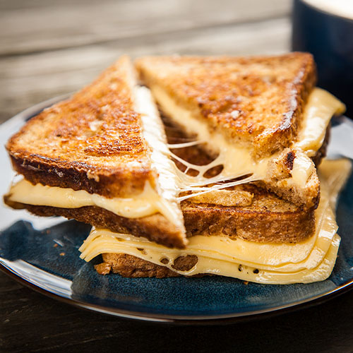 Swiss grilled cheese