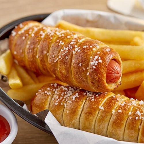 Pretzel Dogs
