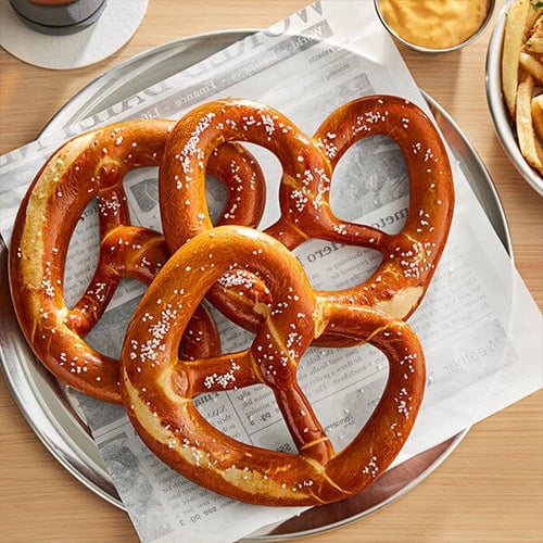 Traditional American Soft Pretzels