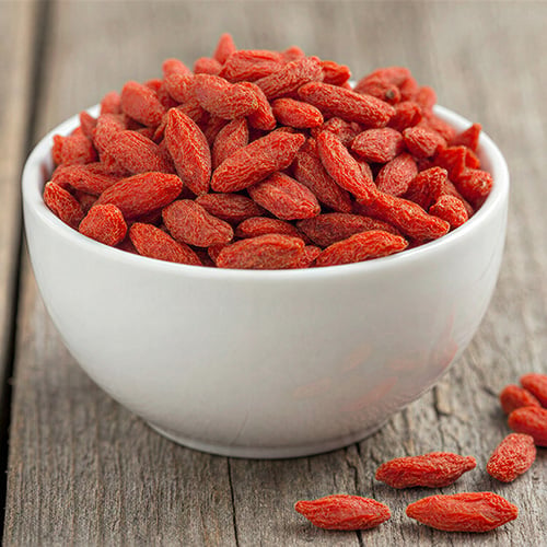 gojiberries in a bowl