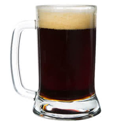 Porter in a beer mug