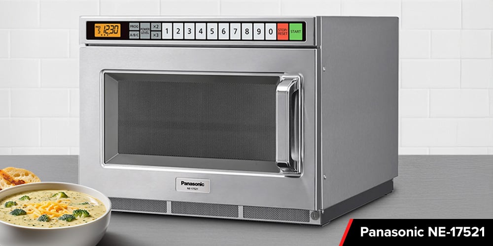 Best Compact Commercial Microwave: Panasonic NE-17521 Commercial Microwave Oven