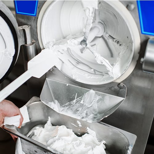 Ice Cream Machine Making Noise 