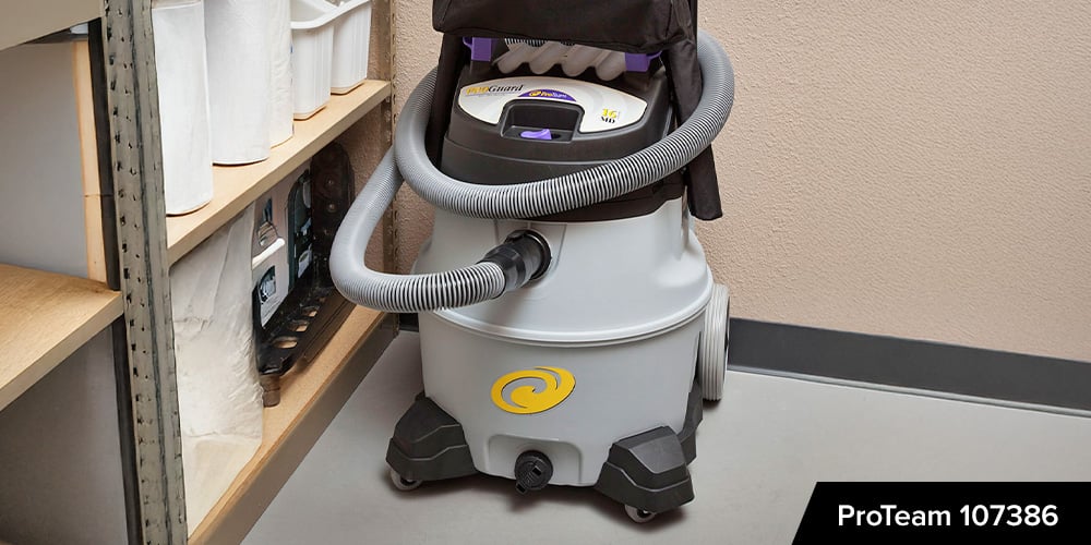 Best Commercial Wet/Dry Vacuum Cleaner: ProTeam 107386