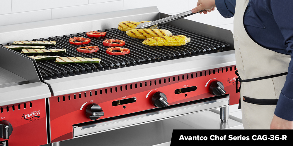 Best Budget Charbroiler: Avantco Chef Series CAG-36-R