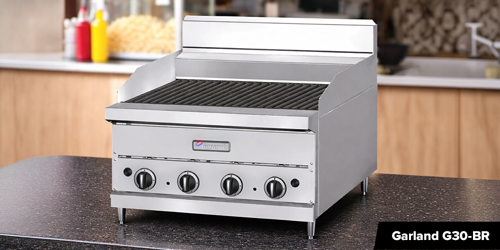Best Ceramic Charbroiler: Garland G30-BR