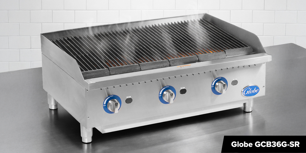 Best Radiant Charbroiler: Globe GCB36G-SR